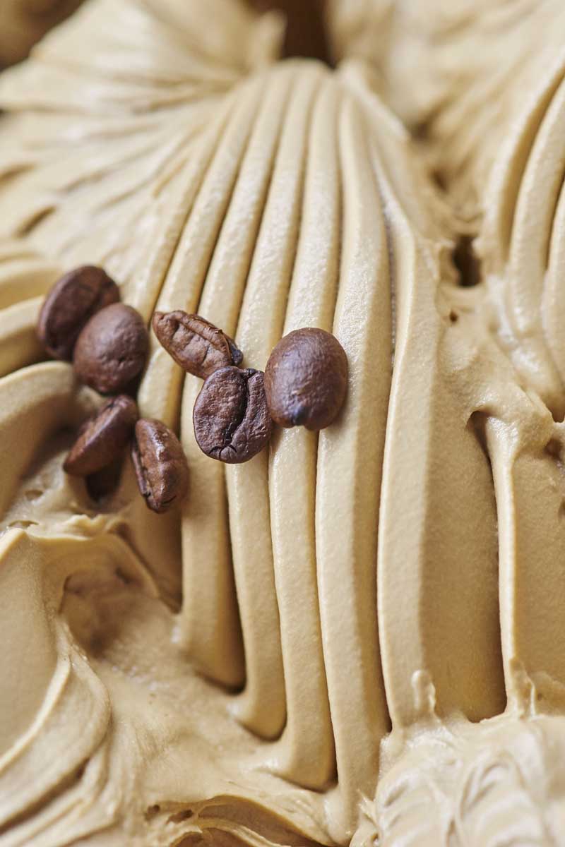 Kaffee-Milchspeiseeis